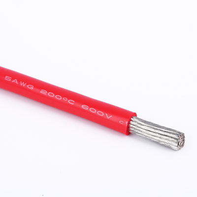 Επικασσιτερωμένο καλώδιο 1AWG 2AWG 4AWG 6AWG 8AWG 10AWG σιλικόνης χαλκού εύκαμπτο
